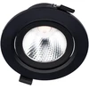 10W LED įleidžiamas pakreipiamas šviestuvas PT 08, matinės juodos sp., 4000K