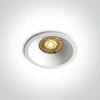 10W LED įleidžiamas šviestuvas, baltas, 3000/3500/4000K, su filtru nuo akinimo, 10110DH/W/V