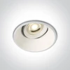 10W LED įleidžiamas šviestuvas, baltas, GU10, 11109FA/W