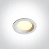 10W LED įleidžiamas šviestuvas, baltas, 3000/4000/5000K, IP54, 10110BX/W/V