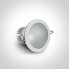 10W LED įleidžiamas šviestuvas, baltas, 3000K, dimeriuojamas, 10110K/W/W