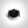 10W LED įleidžiamas šviestuvas, baltas, 3000/3500/4000K, su filtru nuo akinimo, 10110DH/W/V