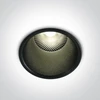 10W LED įleidžiamas šviestuvas, juodas, 3000/3500/4000K, 10110FD/B/V
