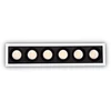 10W LED įleidžiamas šviestuvas LIKA, baltas korpusas/juodas reflektorius, 4000K, 341675
