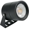 10W LED įsmeigiamas šviestuvas, juodas, 3000K, IP65, E587