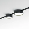 10W LED linijinės sistemos šviestuvas DEVA, juodas, 4000K, 370019