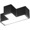 10W LED linijinio šviestuvo T formos sujungimas NEXT, juodas, CCT