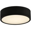 10W LED lubinis šviestuvas DINS, matinės juodos sp., 2700/3000/4000K, dimeriuojamas, IP44, P0395072NLDP