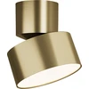10W LED lubinis šviestuvas, matinės aukso sp., 3000K, 25314