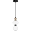 10W LED pakabinamas šviestuvas GEMMA, juodos/pilkos/rudos/baltos sp., 3000K, 4330900