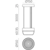 10W LED pakabinamas šviestuvas PIXEL, pasirinktinos spalvos, 2700K, C4040090R0000