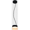 10W LED pakabinamas šviestuvas TRAP, juodos/baltos sp., 2700K, C4041090N