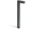10W LED pastatomas lauko šviestuvas FLAG 200 BOLLARD, antracito sp. (RAL7021), 3000K, 30°, dimeriuojamas