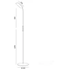 10W LED pastatomas šviestuvas TEILO, baltas, 3000/4000/6500K, dimeriuojamas