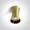 Lubinis šviestuvas 10W LED paviršinis šviestuvas, šlifuoto žalvario sp., GU10, 12105L/BBS