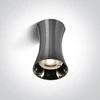 Lubinis šviestuvas 10W LED paviršinis šviestuvas, tamsaus chromo sp., GU10, 12105K/DC
