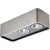 Lubinis šviestuvas 10W LED paviršinis šviestuvas YUKI, nikelio sp., 3000K, dimeriuojamas, 01-3691
