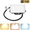 10W LED prožektorius DELYO MHN, juodas, 4000K, IP65