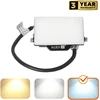 10W LED prožektorius DELYO MHN, juodas, 6000K, IP65