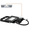 10W LED prožektorius su judesio davikliu MHC, juodas, 6500K, IP65