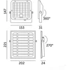 10W LED prožektorius su saulės baterija MHCS, juodas, 4000K, su judesio davikliu, IP65, 120x60°