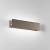 10W LED sieninis šviestuvas AILERON, bronzos sp.