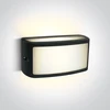 10W LED sieninis šviestuvas, antracito sp., 3000K, 67474A/AN/W