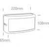 10W LED sieninis šviestuvas, antracito sp., 3000K, 67474A/AN/W