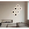 10W LED sieninis šviestuvas, juodas, 3000K, 2660