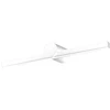 Sieninis šviestuvas 10W LED sieninis veidrodžio šviestuvas, baltas, 3000K, IP54, 22124-W