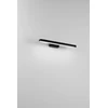 Sieninis šviestuvas 10W LED sieninis vonios šviestuvas LANCER, juodas, 4000K, IP54