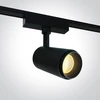 10W LED šviestuvas į magnetines sistemas FLAT, juodas, 3000/4000/5000K, 48V, 38°, 43120F/B/V