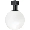 10W LED šviestuvas, montuojamas į NOVO bėgelį, juodos/baltos sp., 48V, 3000K, IP65, 4331800