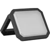 10W LED žibintuvėlis - prožektorius ESSENTIALS USB, juodas, 6500K, dimeriuojamas, su baterija, IP54