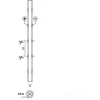 10W/m LED COB juosta PREMIUM, 3000K, IP20, 12V, 320LED/m, 50m ritė