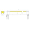10W/m LED šviečiantis kabelis XMAGIS 13x12MM, 2700K, 320LED/m, 24V, IP67, 20 metrų ritė