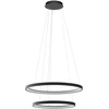 110W LED pakabinamas šviestuvas ICONIC, juodas, 3000/4000K, dimeriuojamas, 01-3922
