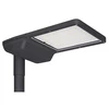 115W LED gatvės šviestuvas FLEX LARGE 1DIM, tamsiai pilkas, 3000K, IP66, 165x55°
