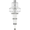 116W LED pakabinamas šviestuvas FLUSSO 43, juodas, 3000K