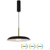 11W LED pakabinamas šviestuvas NUDO, juodos/baltos sp., 3000/4000/6000K, 4338800