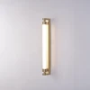 11W LED sieninis šviestuvas LINEO, aukso sp., 2700/3000K, dimeriuojamas, IP44, A4008070ODP