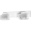 Sieninis šviestuvas 11W LED sieninis vonios šviestuvas ORBIS FLAME, baltas, 3000/4000K, IP44