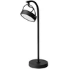 11W LED stalo šviestuvas PUCK, juodas, 3000K