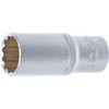 BGS 12 KAMPŲ ILGASIS GALVUTĖS RAKTAS | 12,5 MM (1/2″) KVADRATINĖ JUNGTIS | 24 MM (10688)