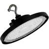 120W LED UFO šviestuvas HIGH BAY V, juodas, 6500K, 90°