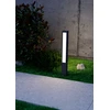 12,44W LED pastatomas lauko šviestuvas DOLMEN, tamsiai pilkas, 3000K, IP54, 90125