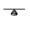 12,4W LED šviestuvas į magnetines sistemas WIZ 48V, juodas, 3000K, DALI