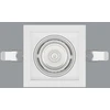 12,8W įleidžiamas šviestuvas BERYL NEW LED K-1, baltas, 4000K, IP44