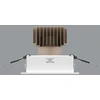 12,8W įleidžiamas šviestuvas BERYL NEW LED K-1, baltas, 4000K, IP44
