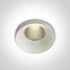 12W COB LED įleidžiamas šviestuvas, baltas, 3000K, 10112HA/W/W